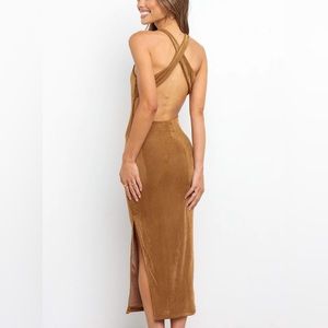 Petal & Pup Cory Dress in Brown